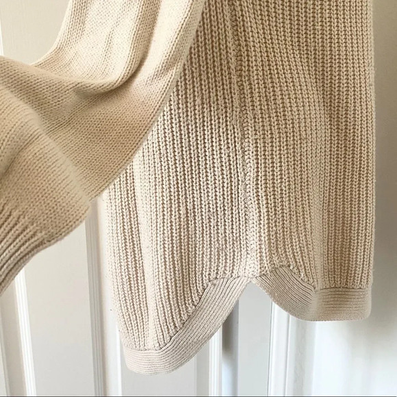 RD Style Ivory Cream Crew Neck Knit Sweater - Picture 8 of 10